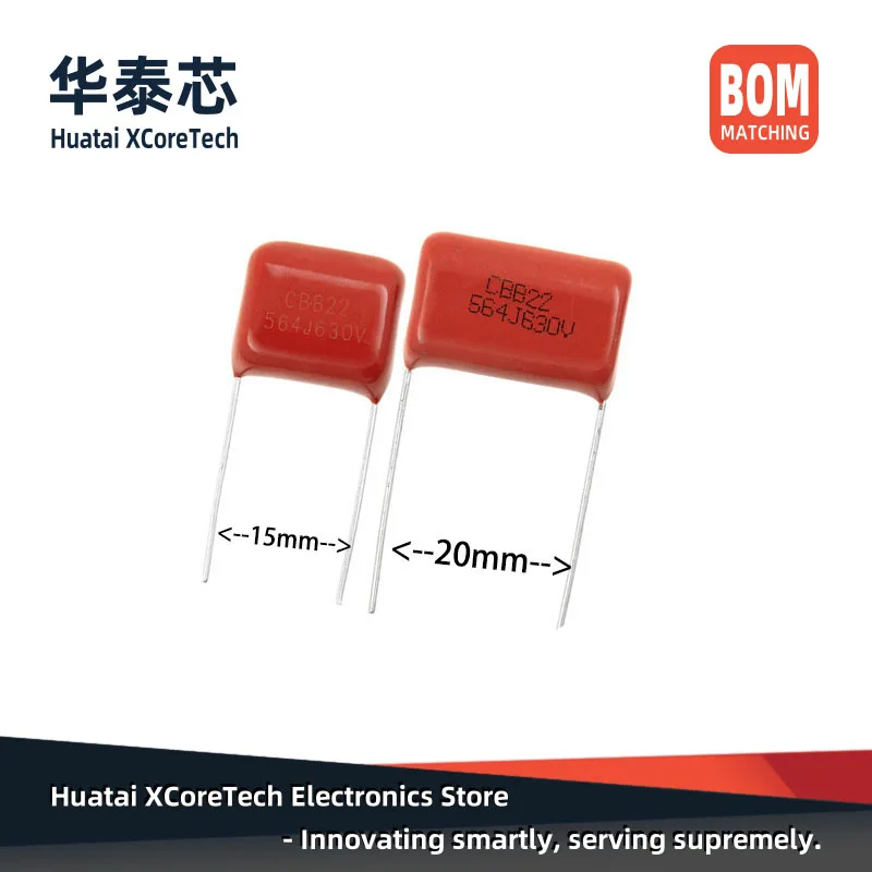 10PCS DIP High-voltage Metallized Polypropylene Film Capacitor CBB 630V 15NF 18NF 22NF 27NF 33NF 39NF 47NF 56NF 68NF 82NF 100NF
10PCS DIP High-voltage Metallized Polypropylene Film Capacitor CBB 630V 15NF 18NF 22NF 27NF 33NF 39NF 47NF 56NF 68NF 82NF 100NF