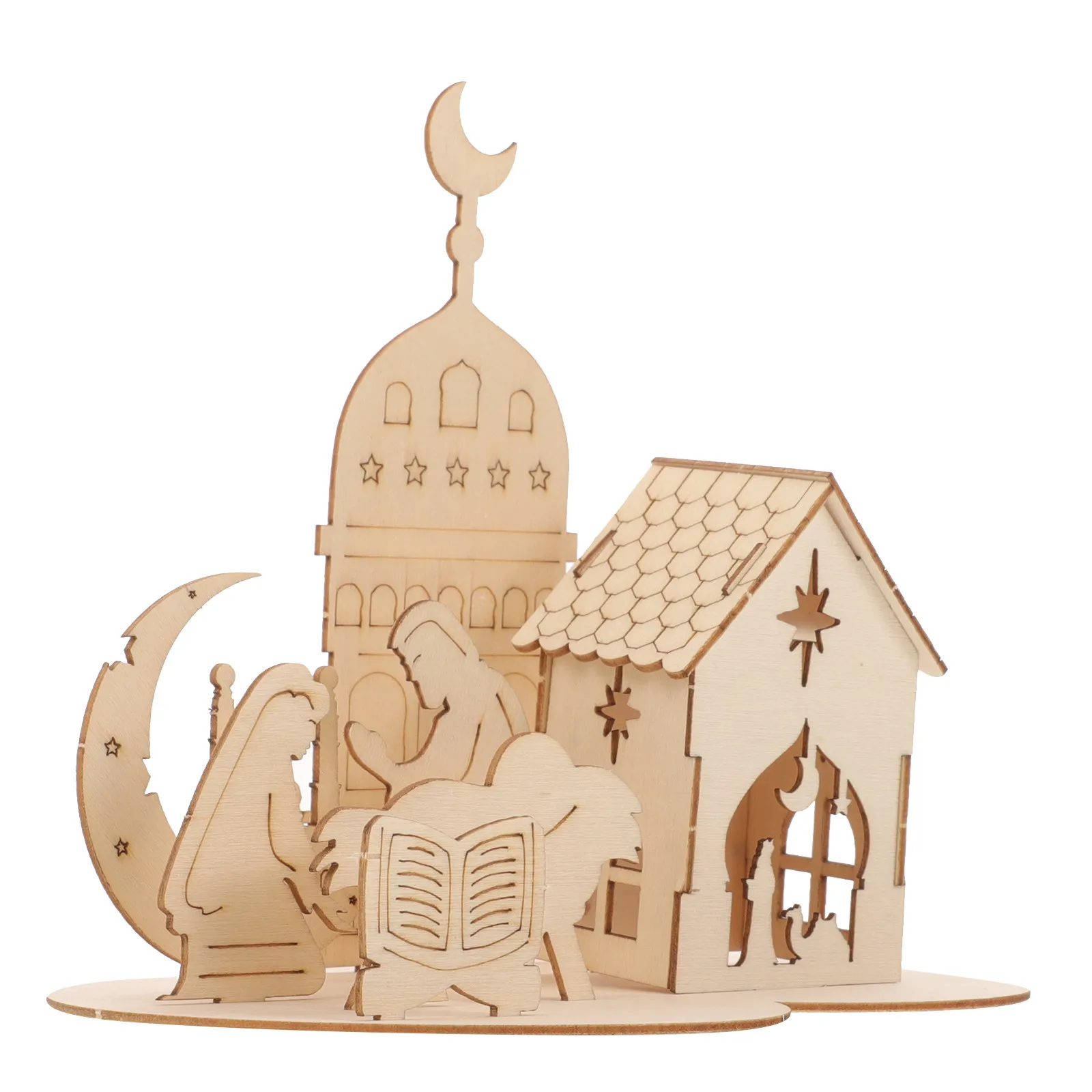Puzzle Eid Mubarak Crafts Themed Toy Early Childhood Khaki for Kids Plaything Children Wood
Puzzle Eid Mubarak Crafts Themed Toy Early Childhood Khaki for Kids Plaything Children Wood