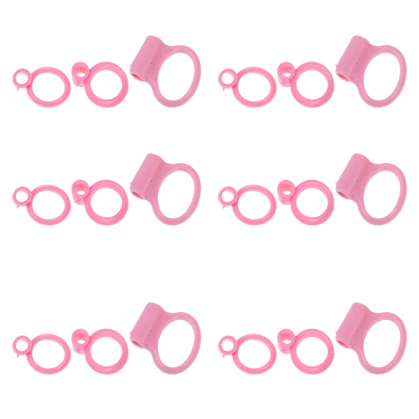 18 pcs Pink Silicone Finger Covers Kids Chopstick Learning Rings Reusable Training Tools Baby Feeding Accessories
18 pcs Pink Silicone Finger Covers Kids Chopstick Learning Rings Reusable Training Tools Baby Feeding Accessories