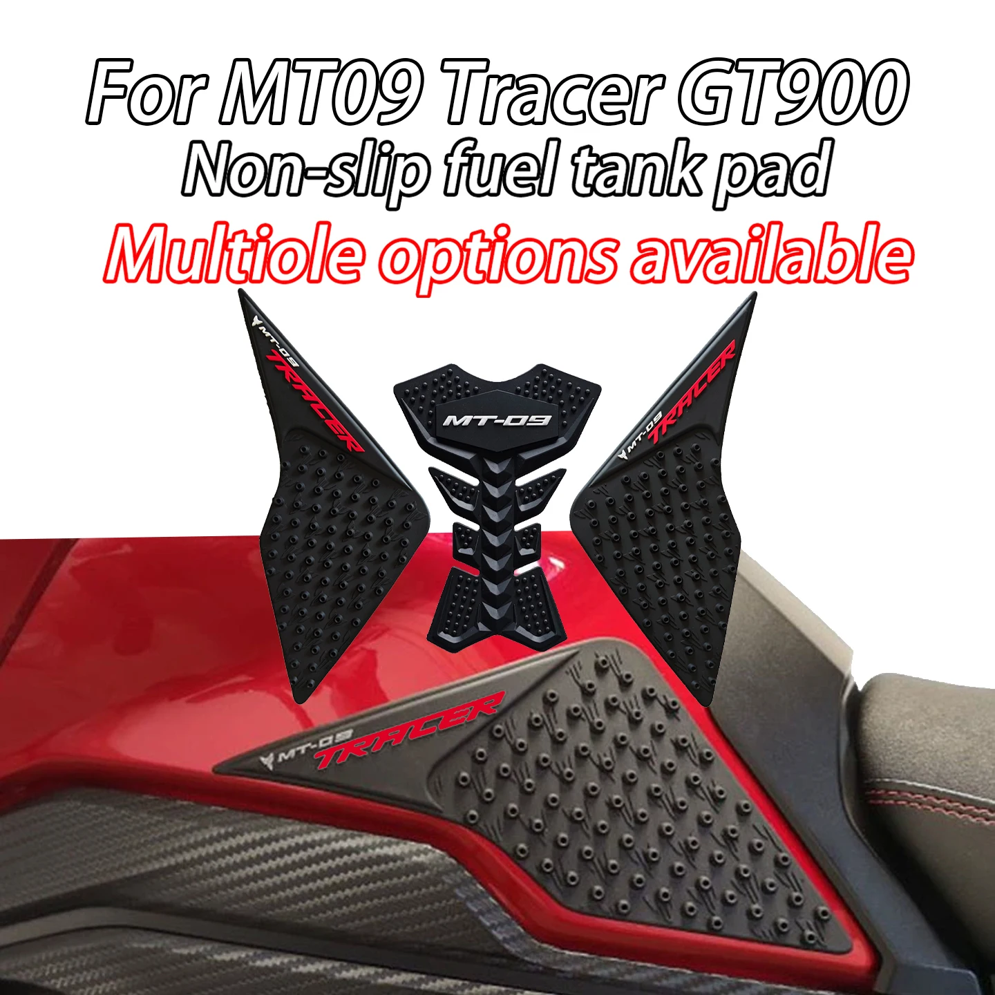 Резиновая накладка на бак для мотоцикла Yamaha MT09 Tracer 9GT 900GT, противоскользящая наклейка, декоративная защитная наклейка, аксессуар, накладка на колени
Резиновая накладка на бак для мотоцикла Yamaha MT09 Tracer 9GT 900GT, противоскользящая наклейка, декоративная защитная наклейка, аксессуар, накладка на колени