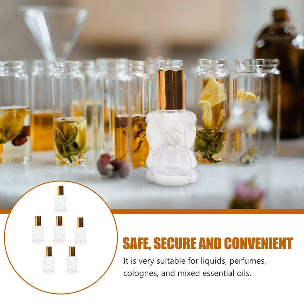 6Pcs Essential Oil Roller Bottles Refillable Glass Roll on Bottles Portable Travel Fragrance Container Leak Proof Design
6Pcs Essential Oil Roller Bottles Refillable Glass Roll on Bottles Portable Travel Fragrance Container Leak Proof Design