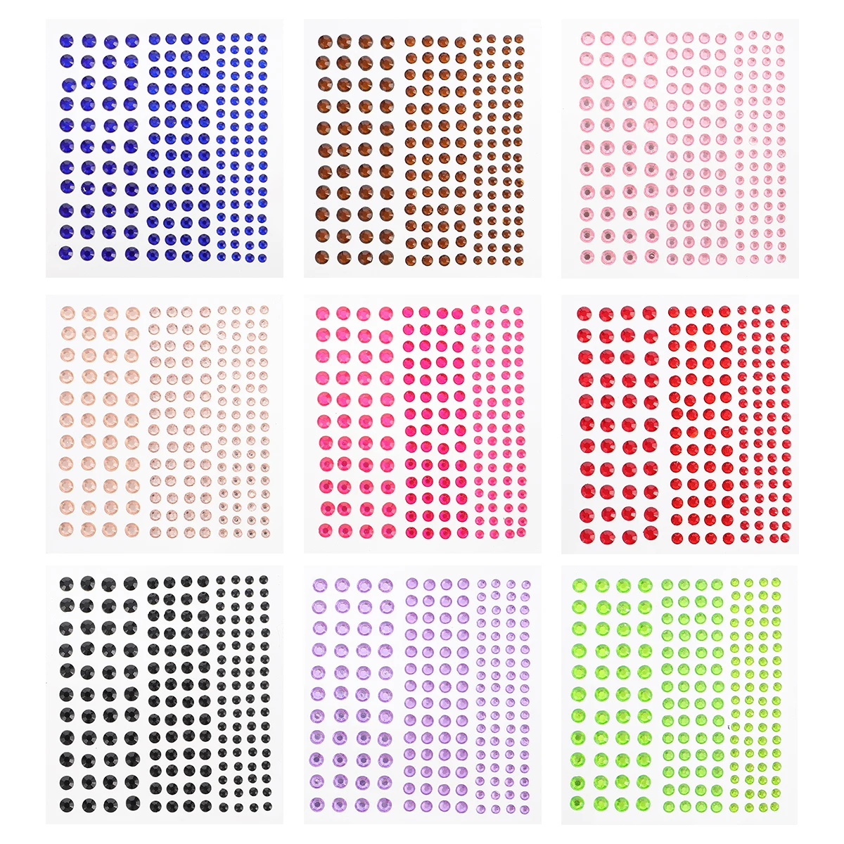 9 Sheets Face Jewels Eye Rhinestone Stickers Crystal Beads Acrylic DIY Art Temporary Tattoos Safe Material Wedding
9 Sheets Face Jewels Eye Rhinestone Stickers Crystal Beads Acrylic DIY Art Temporary Tattoos Safe Material Wedding