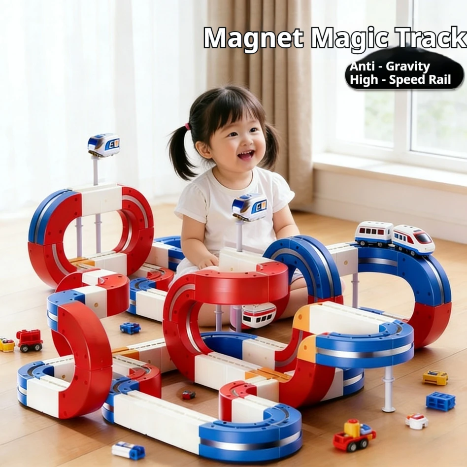 Magnetic Track Train Electric High Speed Diy Assembled Magnetic Building Blocks Educational Puzzle Indoor Family Game Activity
Magnetic Track Train Electric High Speed Diy Assembled Magnetic Building Blocks Educational Puzzle Indoor Family Game Activity