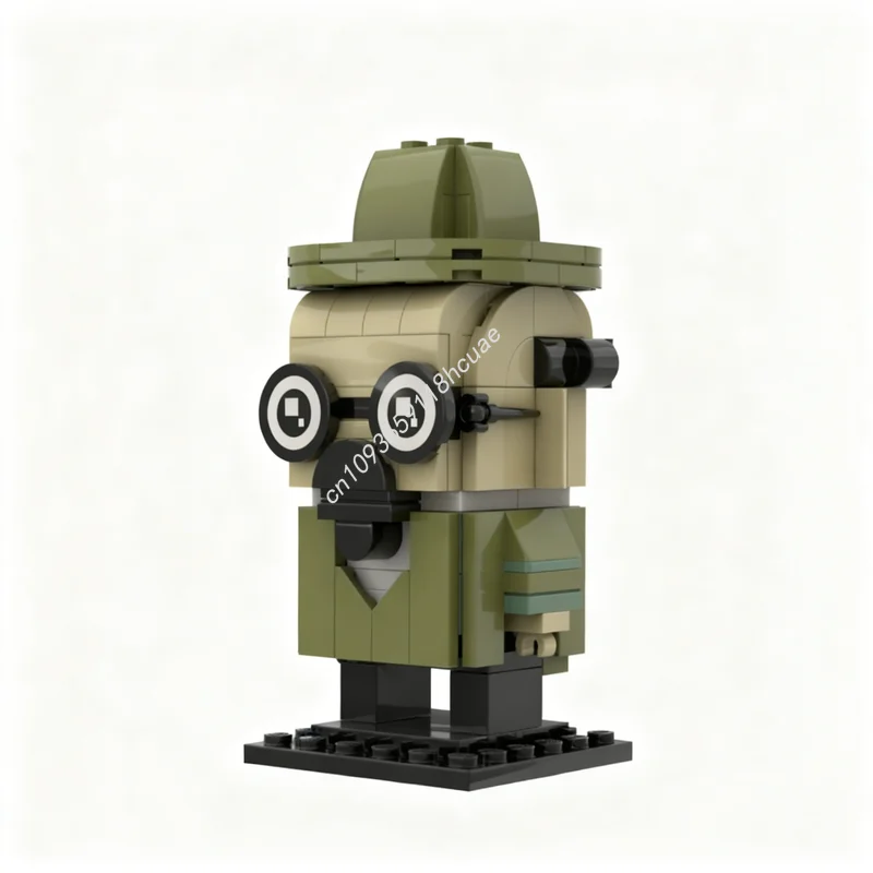 181 деталь MOC «Профессор Калькулус» — классический конструктор Brickheadz, развивающая игрушка, идея для креативного подарка на Рождество
181 деталь MOC «Профессор Калькулус» — классический конструктор Brickheadz, развивающая игрушка, идея для креативного подарка на Рождество