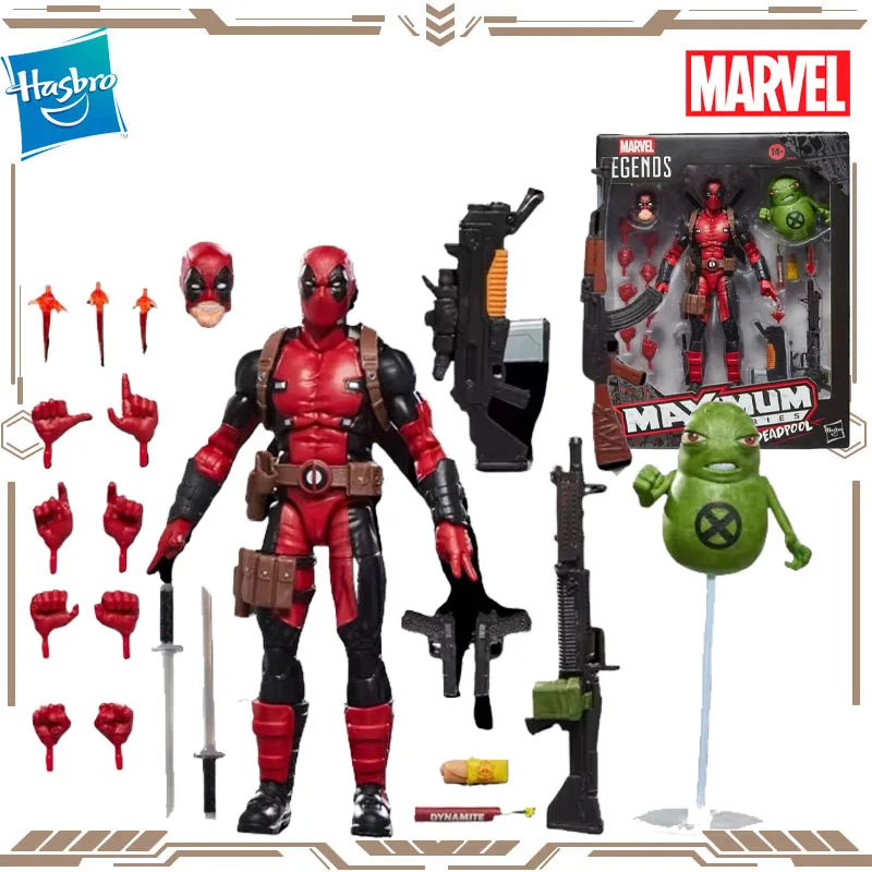 Hasbro Original Marvel Legends Maximum Deadpool 6 Inches Action Figure Toys for Boys Girls Gift Collectible Model Ornaments
Hasbro Original Marvel Legends Maximum Deadpool 6 Inches Action Figure Toys for Boys Girls Gift Collectible Model Ornaments