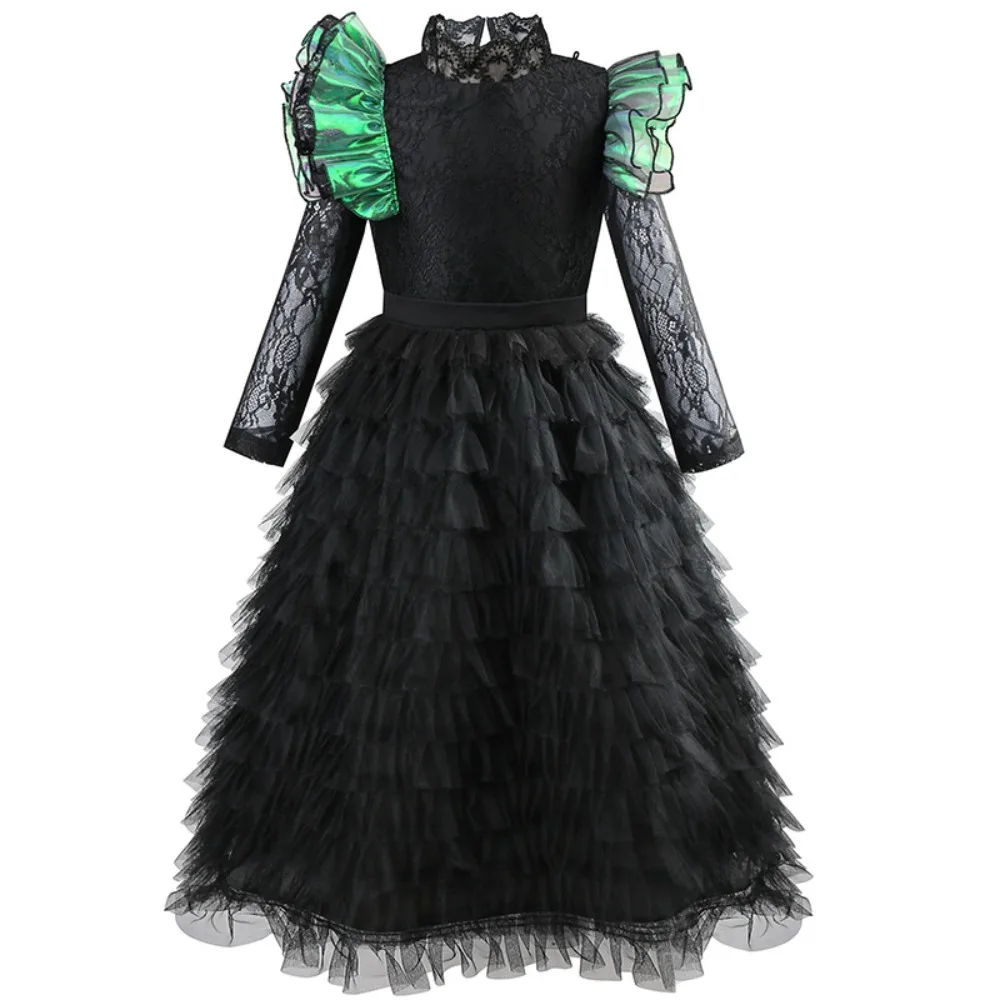 Movie Wicked Cosplay Girls Witches Costumes Glinda Elphaba Cosplay Costume Party Role-playing Suit Black Dress Robe Hat
Movie Wicked Cosplay Girls Witches Costumes Glinda Elphaba Cosplay Costume Party Role-playing Suit Black Dress Robe Hat
