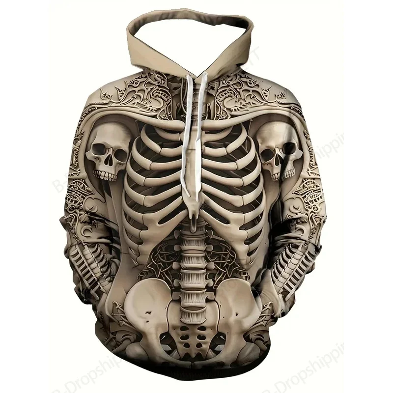 Creative Skeleton Skull 3d Print Hoodie Men Women Fashion Oversized Hoodie Sweatshirt Halloween Clothes Sports Tracksuit For Men
Creative Skeleton Skull 3d Print Hoodie Men Women Fashion Oversized Hoodie Sweatshirt Halloween Clothes Sports Tracksuit For Men