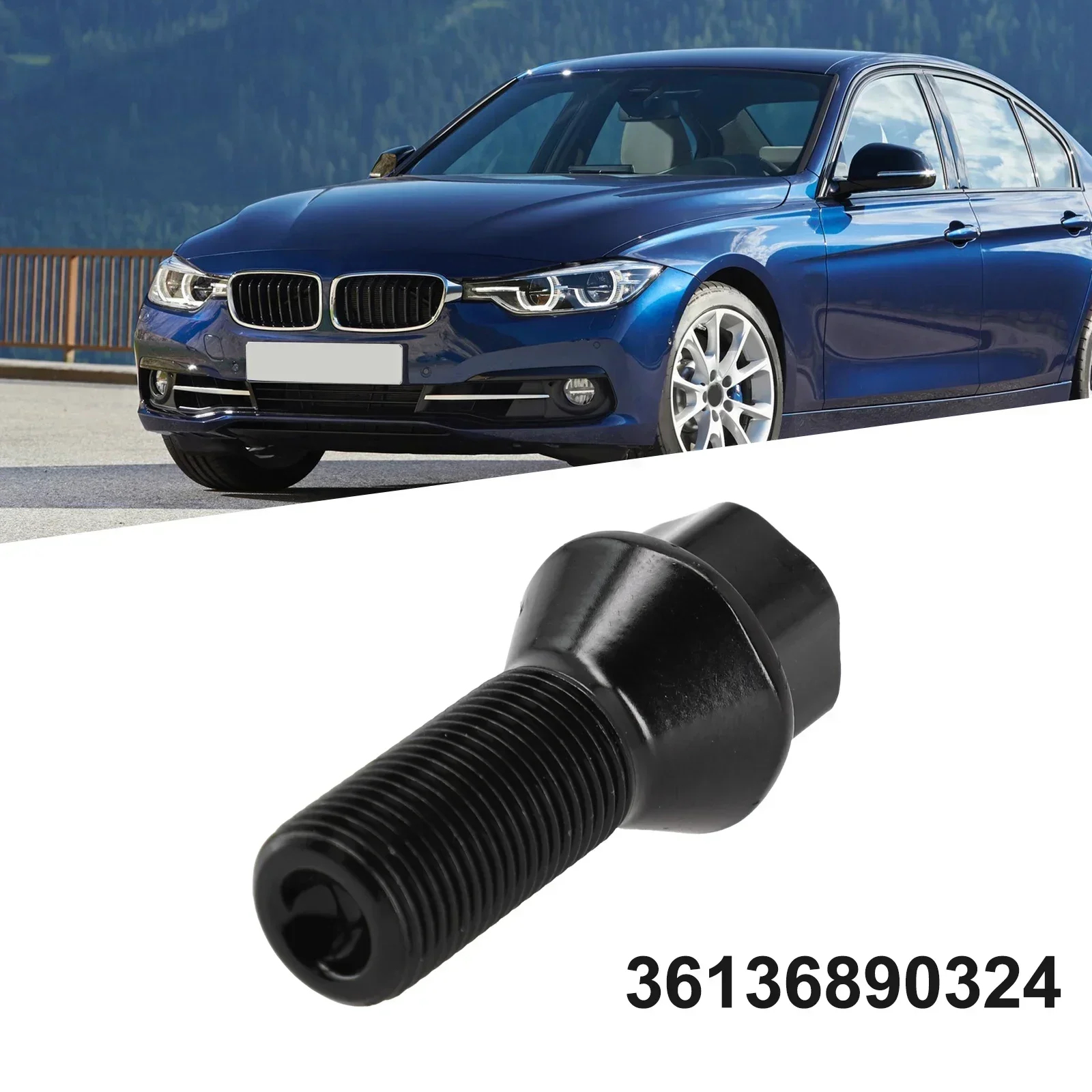 1pc Wheel Nut Studs Bolt 36136890324 25 Black Wheel S Locking Lug Bolt Nut For BMW F25 X3/F10 E70 X6
1pc Wheel Nut Studs Bolt 36136890324 25 Black Wheel S Locking Lug Bolt Nut For BMW F25 X3/F10 E70 X6
