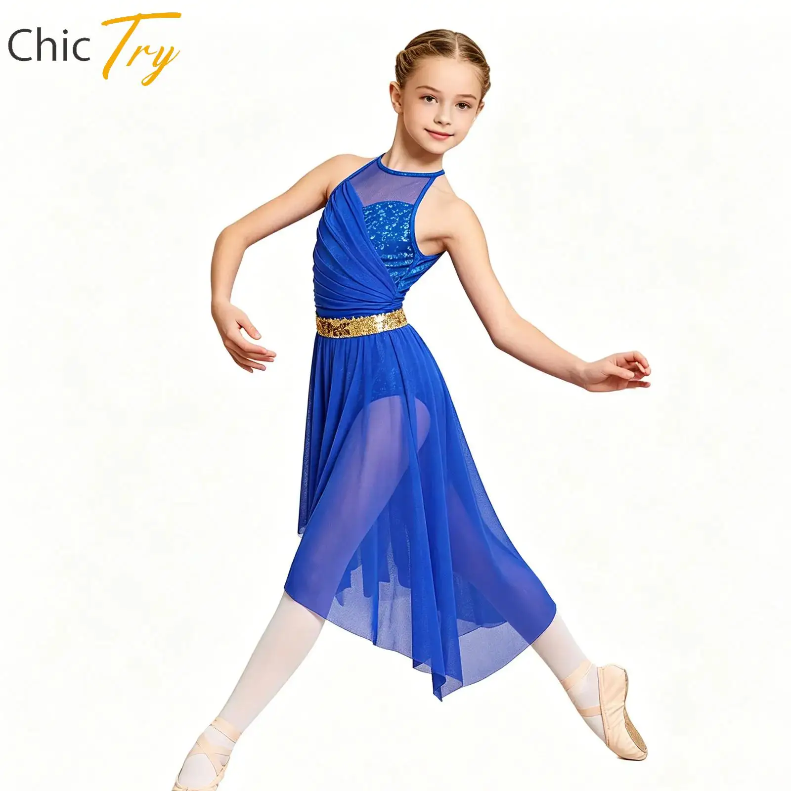Kids Girls Ballet Gymnastics Dance Leotard Dress Glittery Rhinestones Sheer Mesh Figure Ice Skating Waltz Bodysuit Dancewear
Kids Girls Ballet Gymnastics Dance Leotard Dress Glittery Rhinestones Sheer Mesh Figure Ice Skating Waltz Bodysuit Dancewear