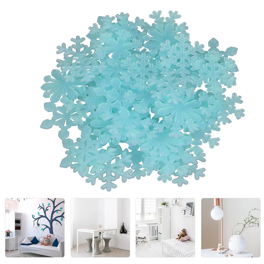 300 Pcs Snowflake Stickers Christmas Decor Window Decoration Wall Decal 3d Window Clings Plastic Night Glow Home Art
300 Pcs Snowflake Stickers Christmas Decor Window Decoration Wall Decal 3d Window Clings Plastic Night Glow Home Art