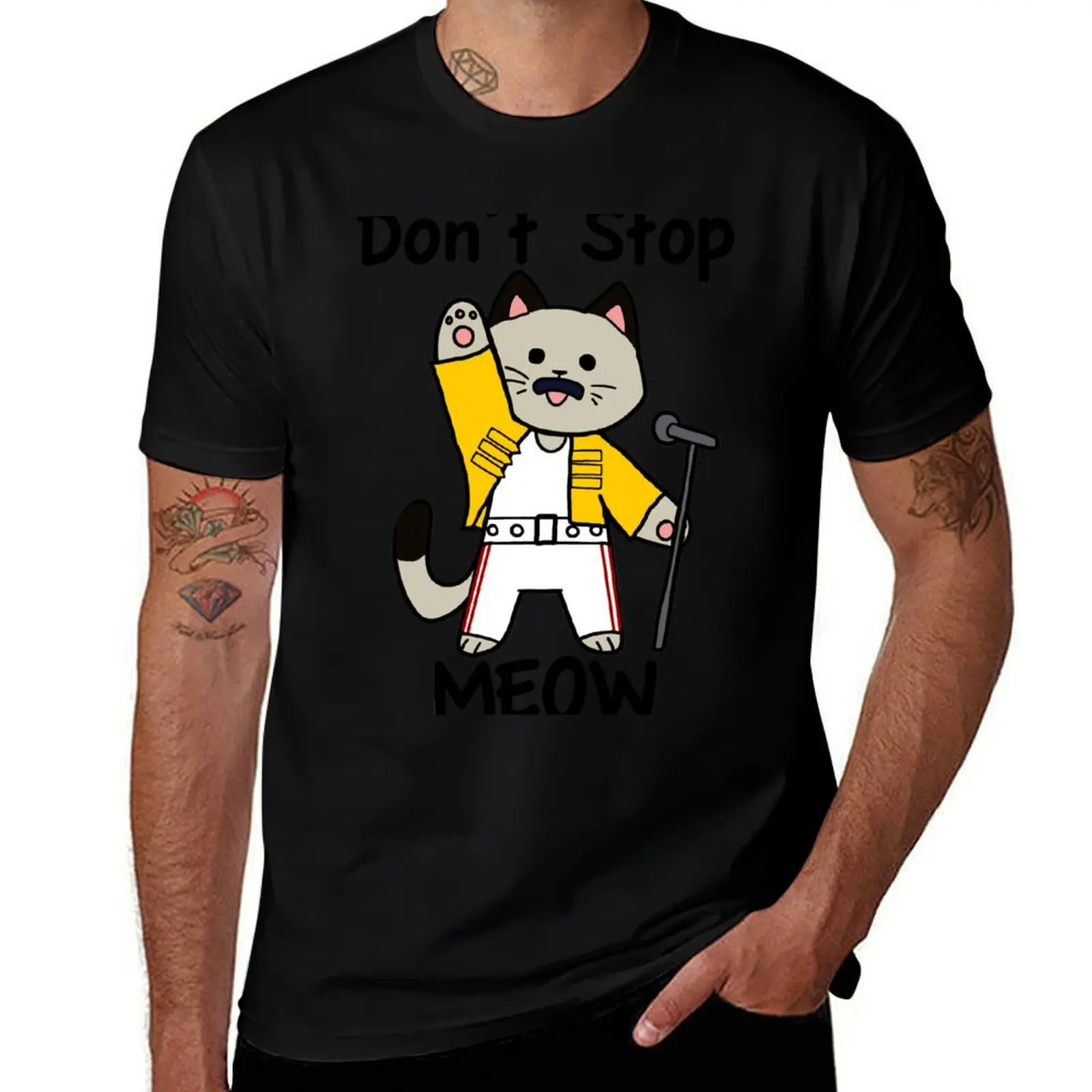 Don′t Stop Meow T-Shirt anime figures essential t shirt mens t shirt graphic
Don′t Stop Meow T-Shirt anime figures essential t shirt mens t shirt graphic