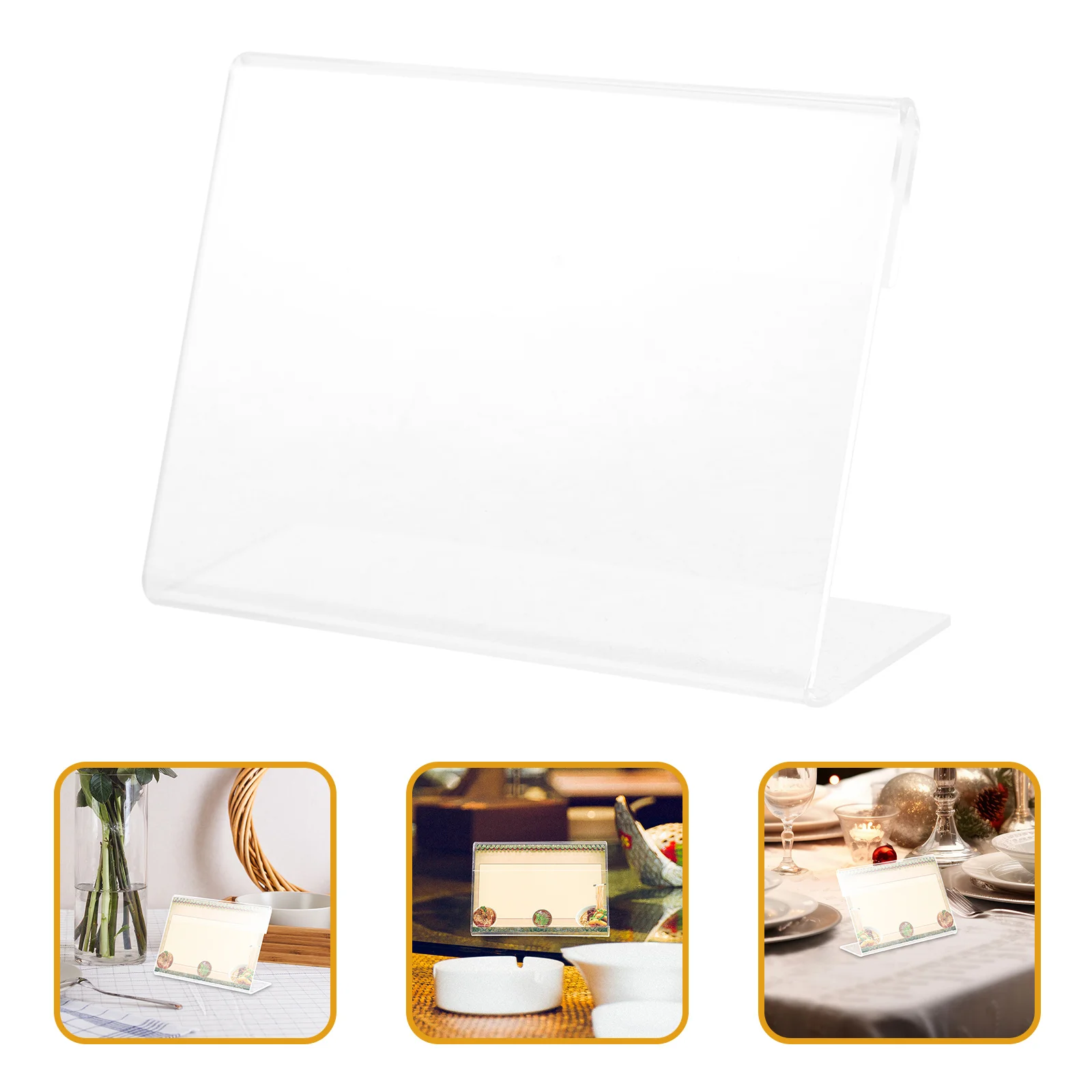 20Pcs Acrylic Price Display Holders Multi-Function Sign Stands for Supermarket Store Retail Food Price Tag Display
20Pcs Acrylic Price Display Holders Multi-Function Sign Stands for Supermarket Store Retail Food Price Tag Display