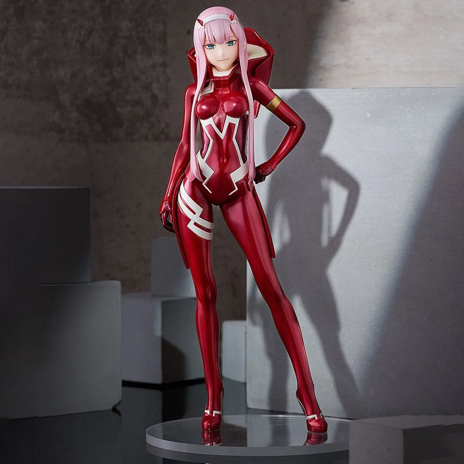 In Stock Zero two National team darling Mature, confident woman Table setup Enchanting Pink hair PVC hot Model Gift Toys
In Stock Zero two National team darling Mature, confident woman Table setup Enchanting Pink hair PVC hot Model Gift Toys
