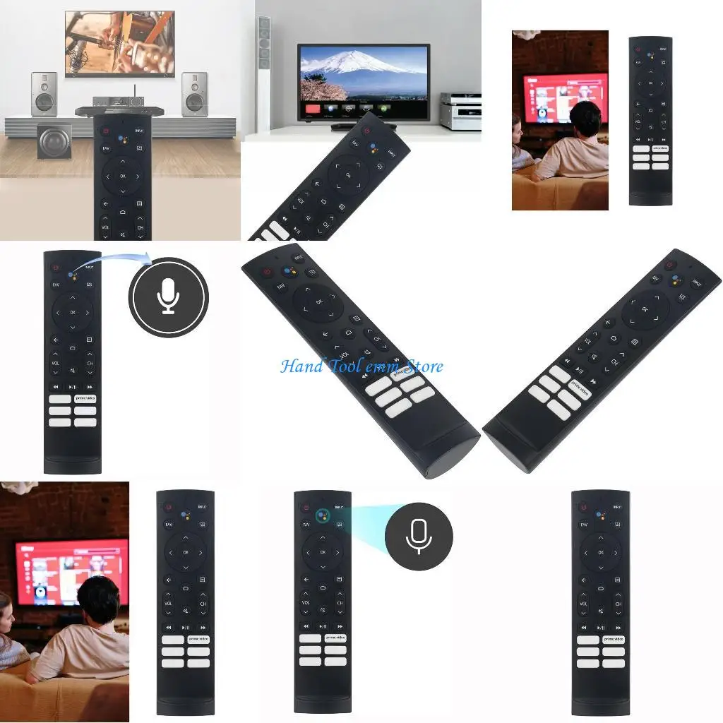 H37F ERF3A90 Voice Remote Control for Hisense with Netflix
H37F ERF3A90 Voice Remote Control for Hisense with Netflix