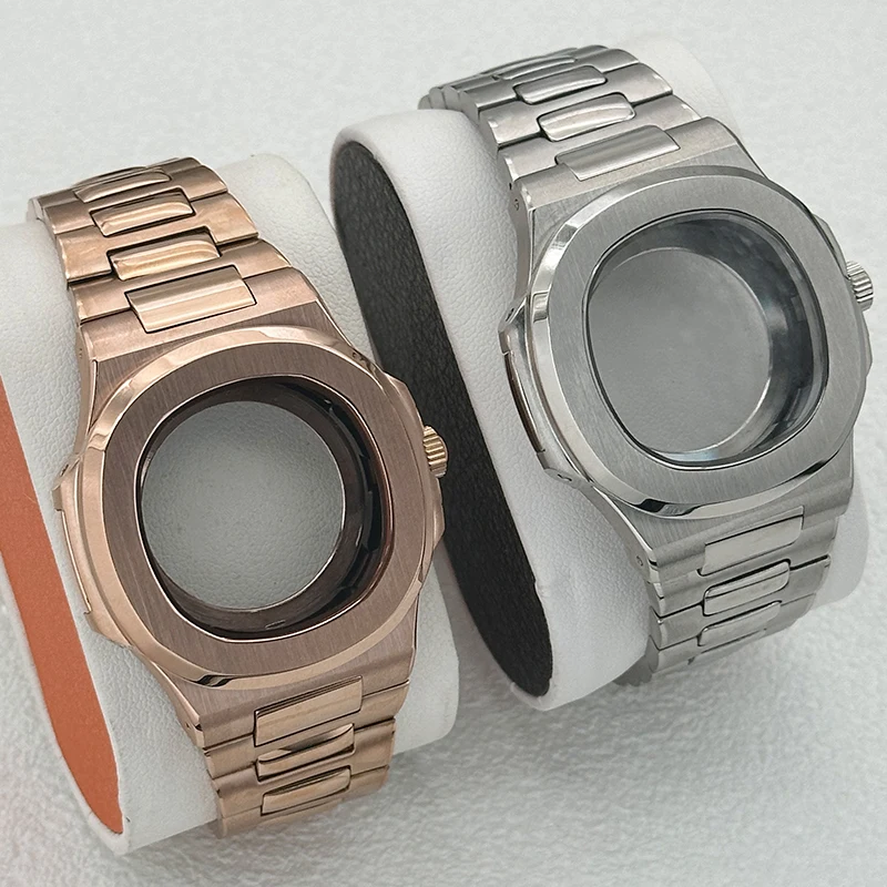 40mm Nautilus Case Set Sapphire Crystal 30.5mm Dial NH36 Case Compatible NH35 NH36 4R35 7S26 Movements High-Quality Watch Case
40mm Nautilus Case Set Sapphire Crystal 30.5mm Dial NH36 Case Compatible NH35 NH36 4R35 7S26 Movements High-Quality Watch Case