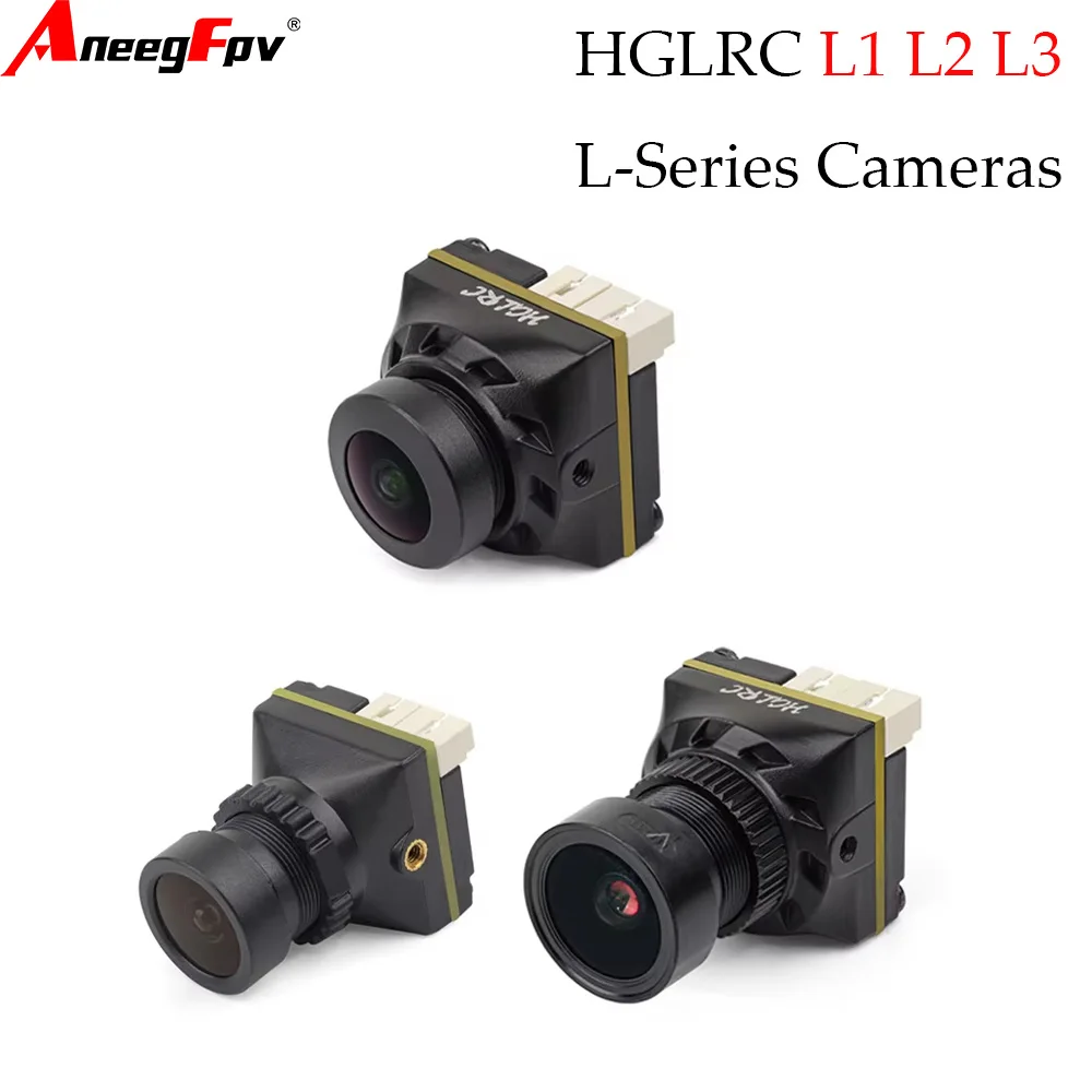 HGLRC L-Series FPV Camera L1/L2/L3 1200TVL/1800TVL Low Latency Night Vision For FPV Racing Freestyle Quadcopter Drone DIY Parts
HGLRC L-Series FPV Camera L1/L2/L3 1200TVL/1800TVL Low Latency Night Vision For FPV Racing Freestyle Quadcopter Drone DIY Parts