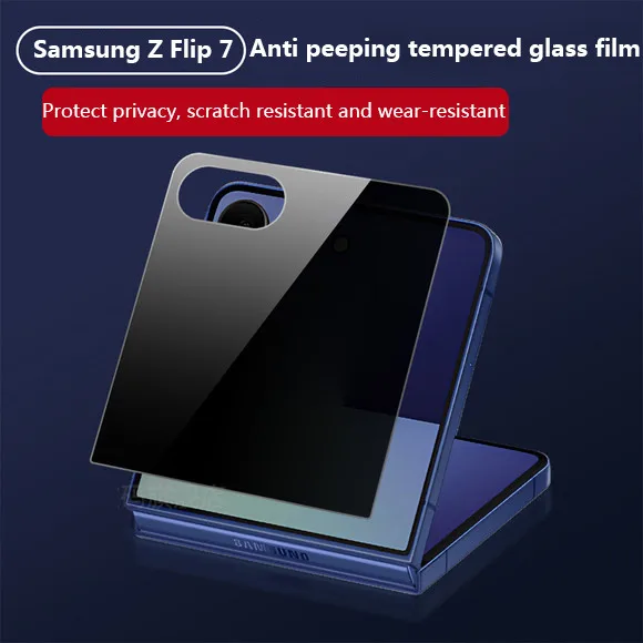 Anti Spy Tempered Film For Samsung Galaxy Z Flip 7 SE 7 6 5 ZFlip7 SE ZFlip6 ZFlip5 5G Full Cover Screen Protector
Anti Spy Tempered Film For Samsung Galaxy Z Flip 7 SE 7 6 5 ZFlip7 SE ZFlip6 ZFlip5 5G Full Cover Screen Protector