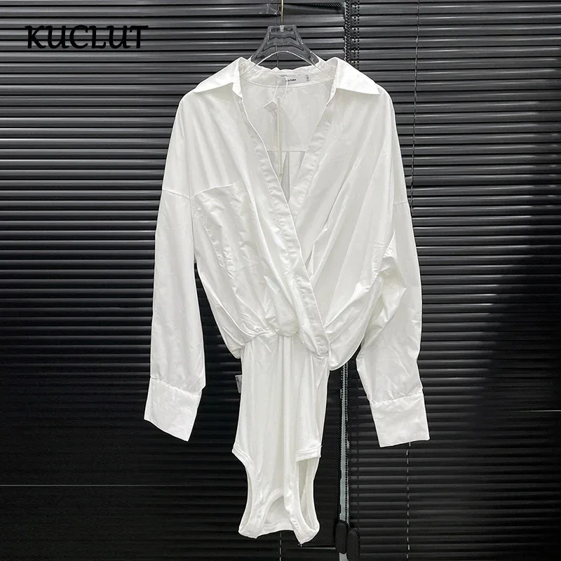 KUCLUT Fashion Women's Camisole Fake Vest Shirt Niche Design Solid Color Splicing Long Sleeved Tops Female Trendy New 1A71
KUCLUT Fashion Women's Camisole Fake Vest Shirt Niche Design Solid Color Splicing Long Sleeved Tops Female Trendy New 1A71