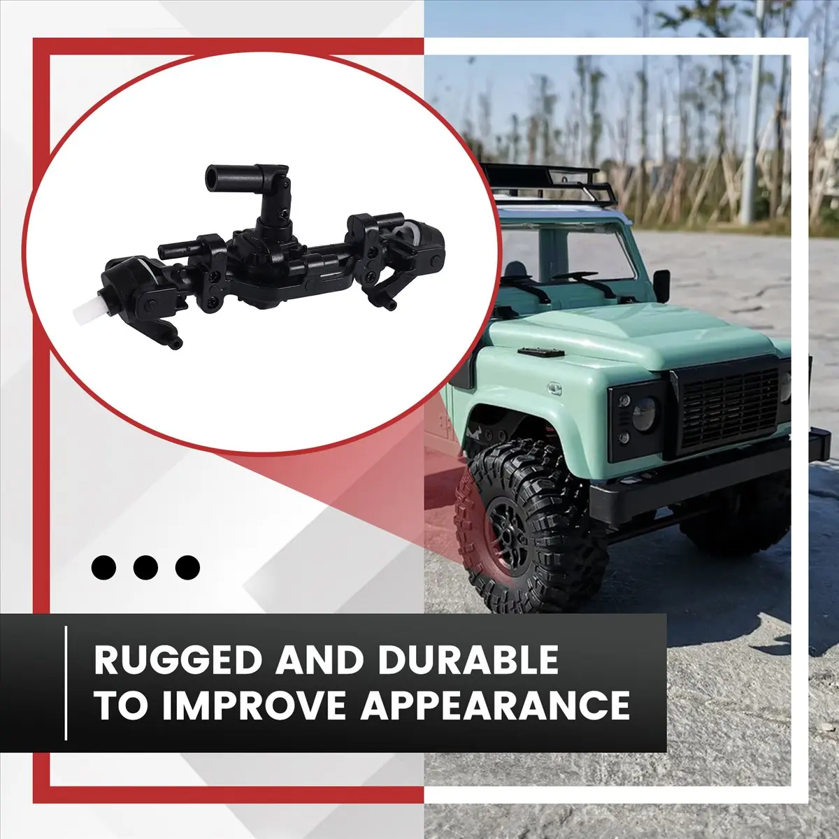 A48U Bridge Axle for 1/12 RC Climbing Crawler Car MN D90 D91 MN90 MN91 MN99S Spare Parts Accessories,Front
A48U Bridge Axle for 1/12 RC Climbing Crawler Car MN D90 D91 MN90 MN91 MN99S Spare Parts Accessories,Front
