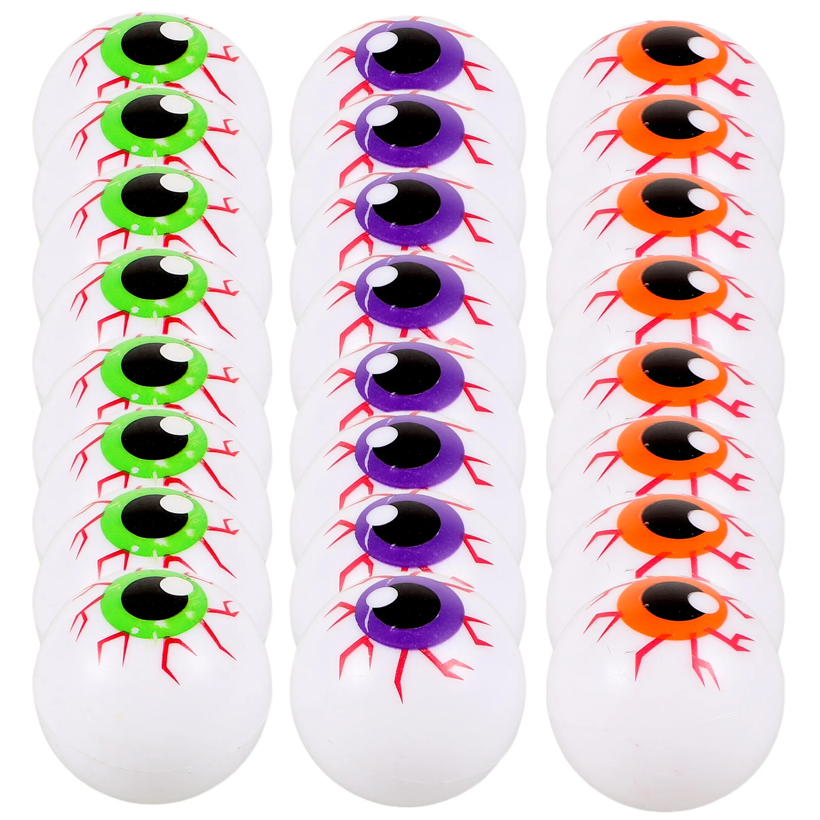 Plastic Bouncy Halloween Eyeballs Props Spooky Table Tennis Balls Decor Craft Scary Eye Accessory Party Favors Fake Eye Ball Toy
Plastic Bouncy Halloween Eyeballs Props Spooky Table Tennis Balls Decor Craft Scary Eye Accessory Party Favors Fake Eye Ball Toy