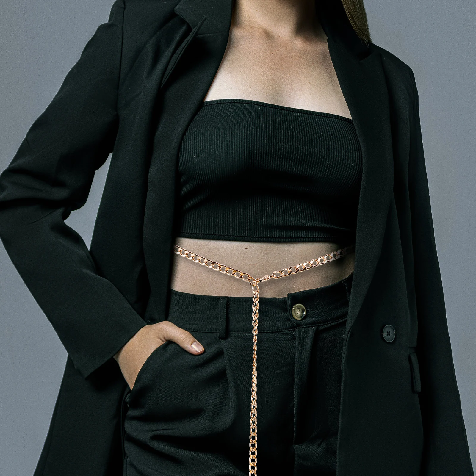 Metal Chain Waist Belt Braided Decorative Body Chain Adjustable Length Zinc Alloy Wide Belt Women Fashion Accessories
Metal Chain Waist Belt Braided Decorative Body Chain Adjustable Length Zinc Alloy Wide Belt Women Fashion Accessories