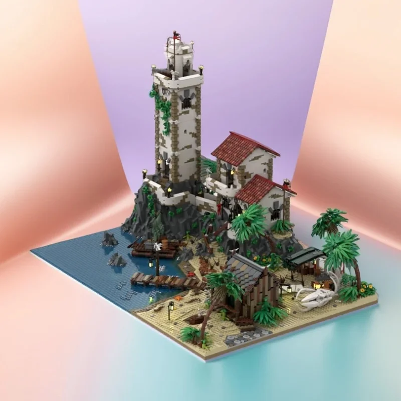 8047PCS MOC Pirate Sailing Port Sauvage Cursed Beach Model Premium Display Assembly Building Blocks DIY Creative Gift Building
8047PCS MOC Pirate Sailing Port Sauvage Cursed Beach Model Premium Display Assembly Building Blocks DIY Creative Gift Building