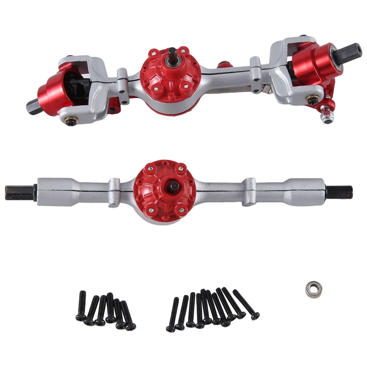 Suitable for 1/16 C14 C24 B14 B24 B16 B36 RC Car Metal Upgrade Front and Rear Axle Assembly 1
Suitable for 1/16 C14 C24 B14 B24 B16 B36 RC Car Metal Upgrade Front and Rear Axle Assembly 1