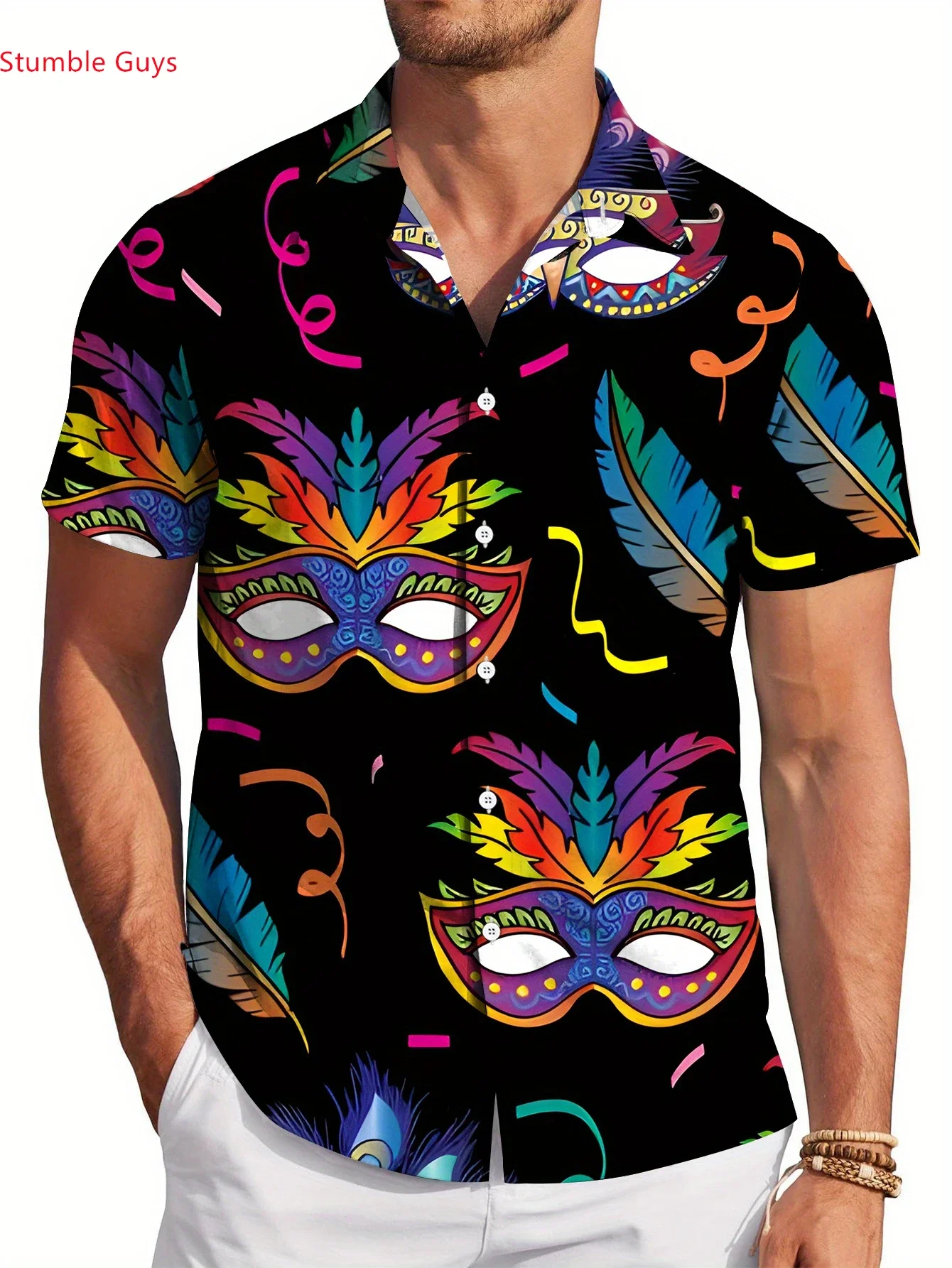 Men's Fashion Breathable Summer ShirtMan Women Short Sleeve Hawaiian Style Casual Print Beach Party Outfit Tops
Men's Fashion Breathable Summer ShirtMan Women Short Sleeve Hawaiian Style Casual Print Beach Party Outfit Tops