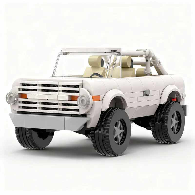 271PCS MOC City Champions Super Car 66 Classic Pickup Bronco Model Technology DIY Assembly Building Blocks Display Birthday Gift
271PCS MOC City Champions Super Car 66 Classic Pickup Bronco Model Technology DIY Assembly Building Blocks Display Birthday Gift