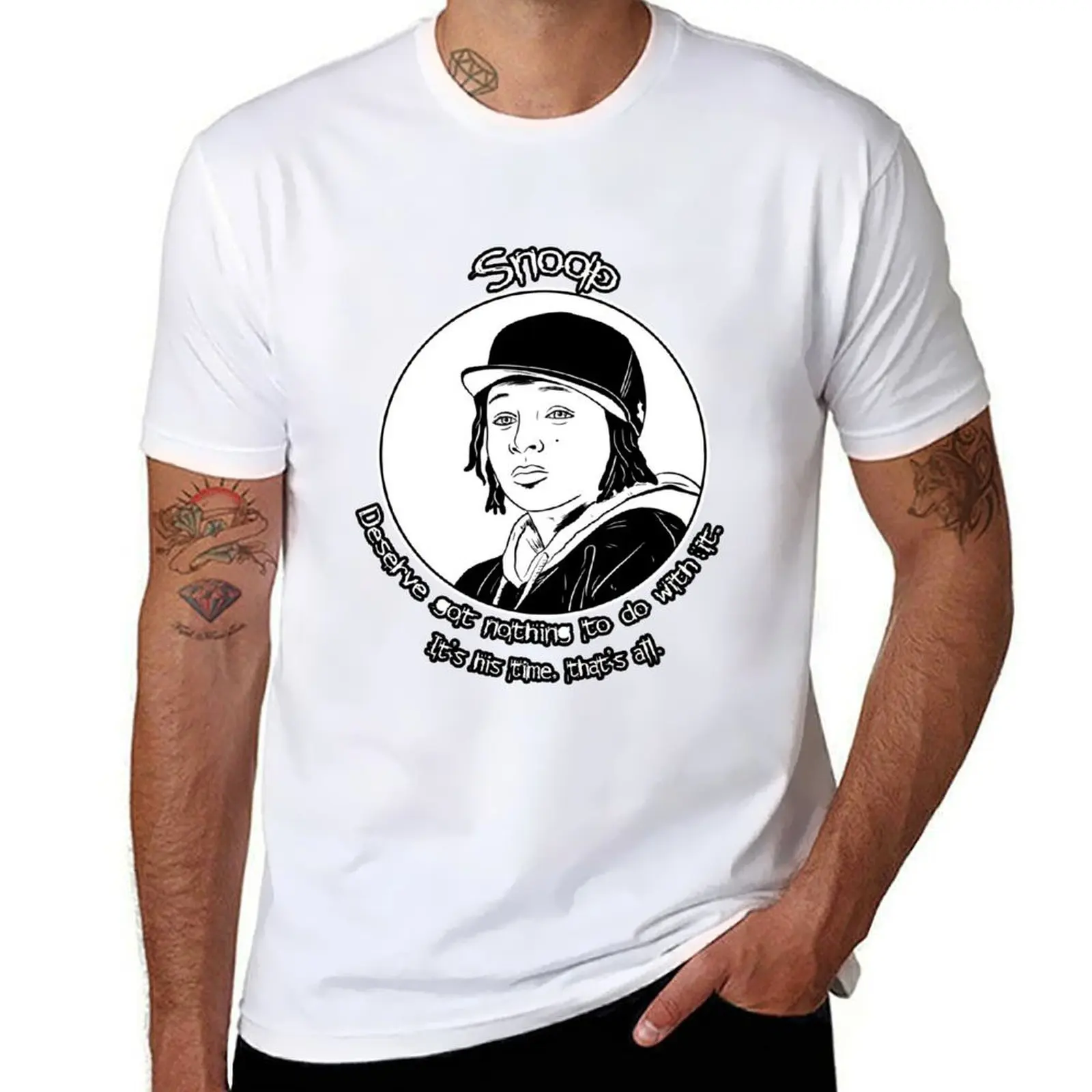 Snoop - The Wire T-Shirt cotton t shirt man essential t shirt T-Shirt 
Snoop - The Wire T-Shirt cotton t shirt man essential t shirt T-Shirt