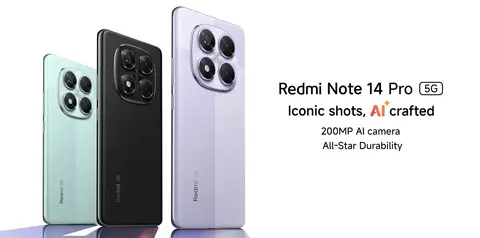 Original Xiaomi Redmi Note 14 Pro 5500mAh Battery Smartphon 6.67'' 50MP Camera 5G Smartphone 45W Charge 120Hz 2712x1220 Android