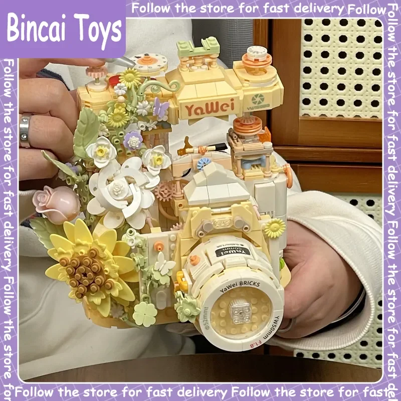 Bricks Building Blocks Floral Camera Diy Handmade Toy 2026 New Vintage Birthday Gift For Girlfriend For Women Home Decor
Bricks Building Blocks Floral Camera Diy Handmade Toy 2026 New Vintage Birthday Gift For Girlfriend For Women Home Decor