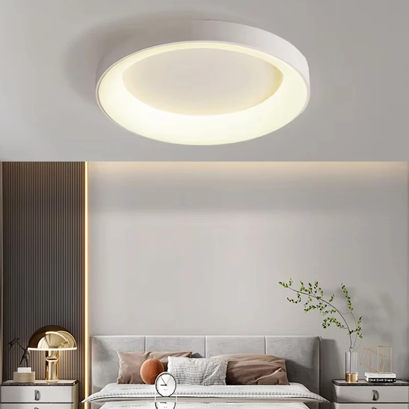Modern Simple Bedroom LED Ceiling Light Creative Lustre Home Decor Living Room Dining Table Kitchen Lamps Round Lighting Fixture
Modern Simple Bedroom LED Ceiling Light Creative Lustre Home Decor Living Room Dining Table Kitchen Lamps Round Lighting Fixture
