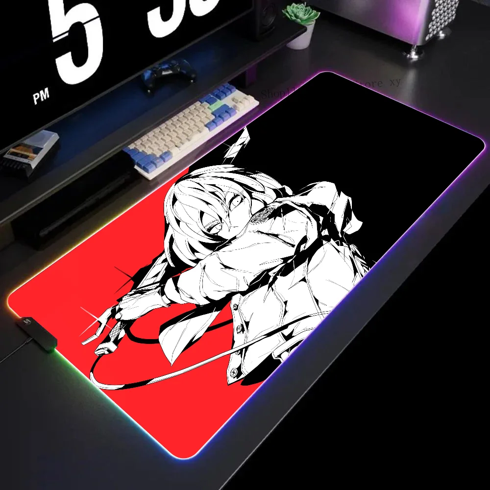 Коврик для мыши Mikasa Ackerman Persona 5, XXL RGB, игровые коврики для мыши HD, черные аксессуары для геймеров, большой светодиод
Коврик для мыши Mikasa Ackerman Persona 5, XXL RGB, игровые коврики для мыши HD, черные аксессуары для геймеров, большой светодиод