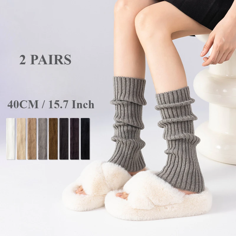 2 Pairs Knit Leg Warmers Women Thick Winter Stockings Loose Calf Socks Lolita JK Socks Hosiery Ladies Cute
2 Pairs Knit Leg Warmers Women Thick Winter Stockings Loose Calf Socks Lolita JK Socks Hosiery Ladies Cute
