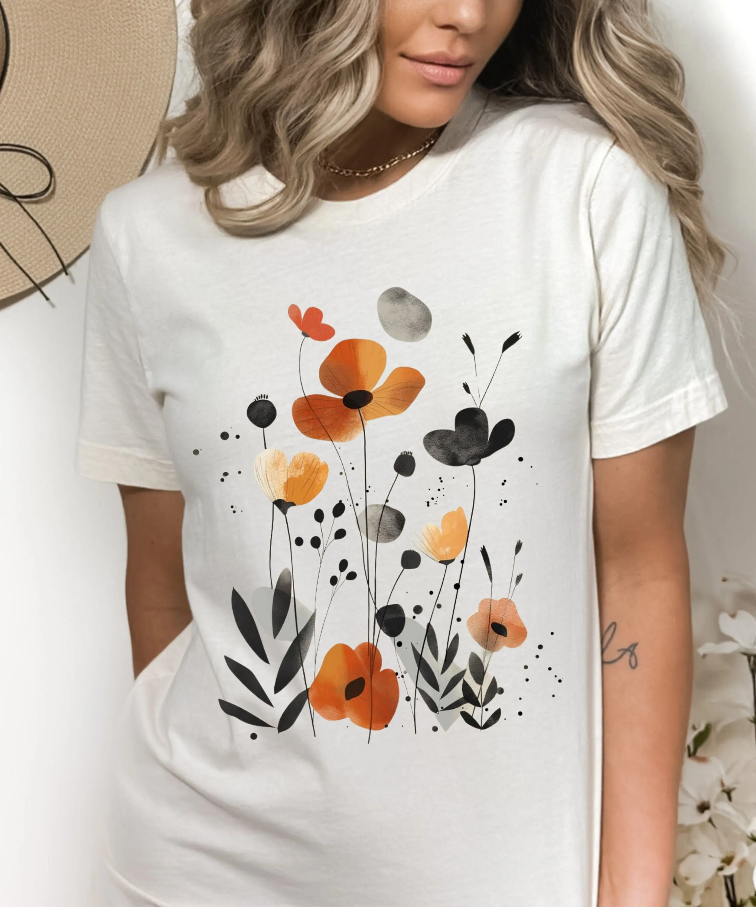 Retro Flower shirt Boho Wildflower T Nature Art Nouveau Wild Flowers vintage botanical tee floral
Retro Flower shirt Boho Wildflower T Nature Art Nouveau Wild Flowers vintage botanical tee floral
