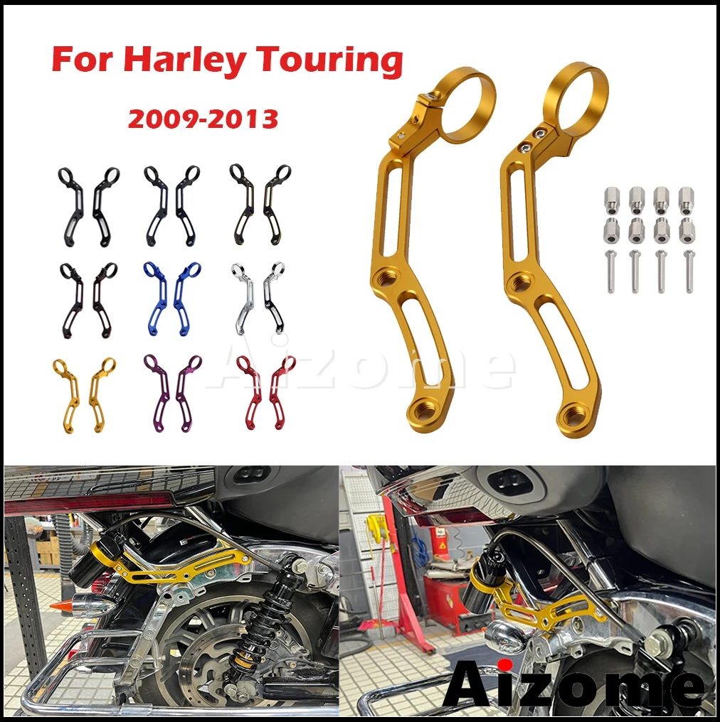 For Harley Street Glide FLHX Road King FLHR FLHRC 2009-13 Motorcycle Accessories Remote Reservoir Rear Shocks Mounting Brackets
For Harley Street Glide FLHX Road King FLHR FLHRC 2009-13 Motorcycle Accessories Remote Reservoir Rear Shocks Mounting Brackets