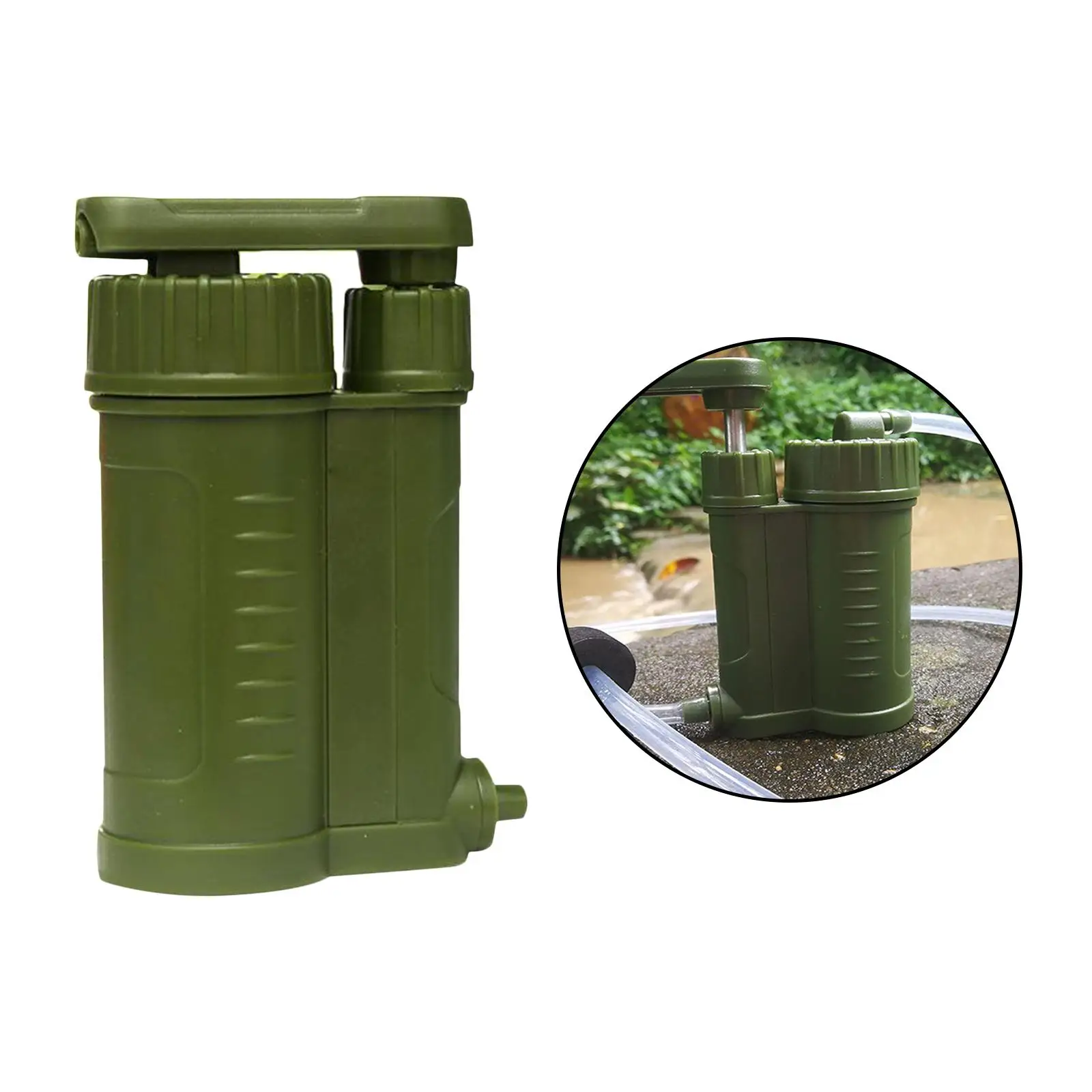 Compact Water Filter Heavy Metal Tested Water Filtration Pump for Camping, Hiking, Outdoor Emergency Carbon Water
Compact Water Filter Heavy Metal Tested Water Filtration Pump for Camping, Hiking, Outdoor Emergency Carbon Water