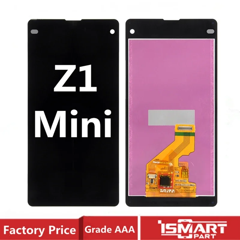 Для Sony Xperia Z1 Compact ЖК-дисплей с сенсорным экраном Digiziter Z1 Mini ЖК-дисплей в сборе, замена 4,3 дюйма
Для Sony Xperia Z1 Compact ЖК-дисплей с сенсорным экраном Digiziter Z1 Mini ЖК-дисплей в сборе, замена 4,3 дюйма