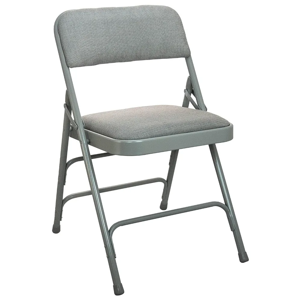 Grey Padded Metal Folding Chair Fabric Seat Indoor Outdoor 1pc, Custom
Grey Padded Metal Folding Chair Fabric Seat Indoor Outdoor 1pc, Custom