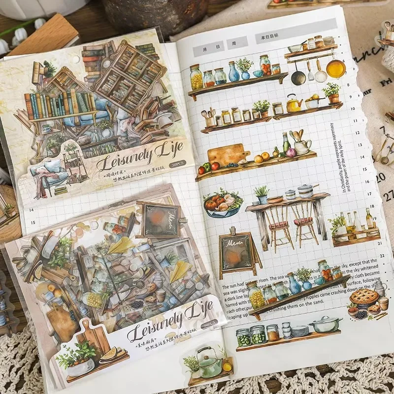 30Pcs Decorative Landscaping Daily Easy Living Background PET Stickers White Life Decorative Handbook Scrapbook cut 103*90mm
30Pcs Decorative Landscaping Daily Easy Living Background PET Stickers White Life Decorative Handbook Scrapbook cut 103*90mm