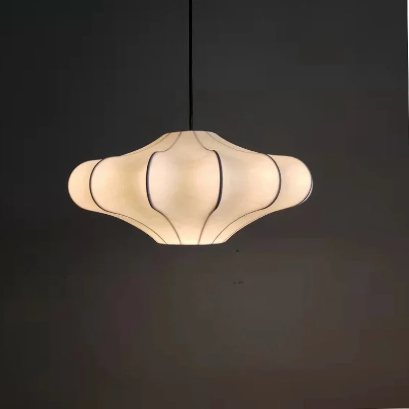 Luxury Silk Lamp Restaurant Pendant Lights Nordic Minimalist Home Decor Chandeliers for Dining Room Bedroom Suspension Luminaire
Luxury Silk Lamp Restaurant Pendant Lights Nordic Minimalist Home Decor Chandeliers for Dining Room Bedroom Suspension Luminaire