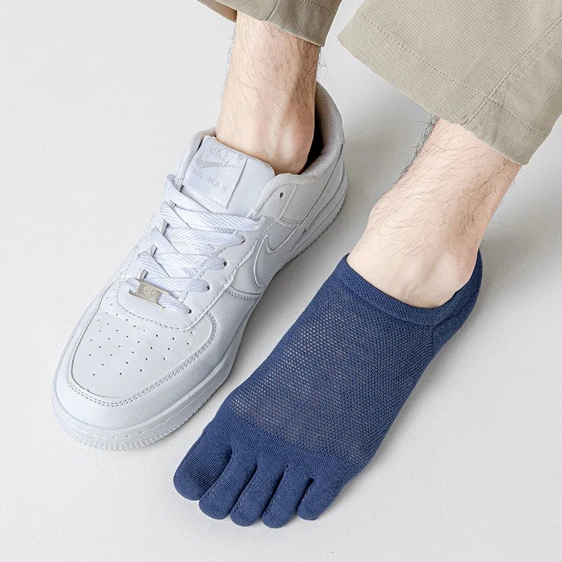 Men's Socks Spring Summer Five-finger Socks Lightweight Breathable Toe Sock Mouth Thin Cotton Sock Solid Color Simple Wholesale
Men's Socks Spring Summer Five-finger Socks Lightweight Breathable Toe Sock Mouth Thin Cotton Sock Solid Color Simple Wholesale