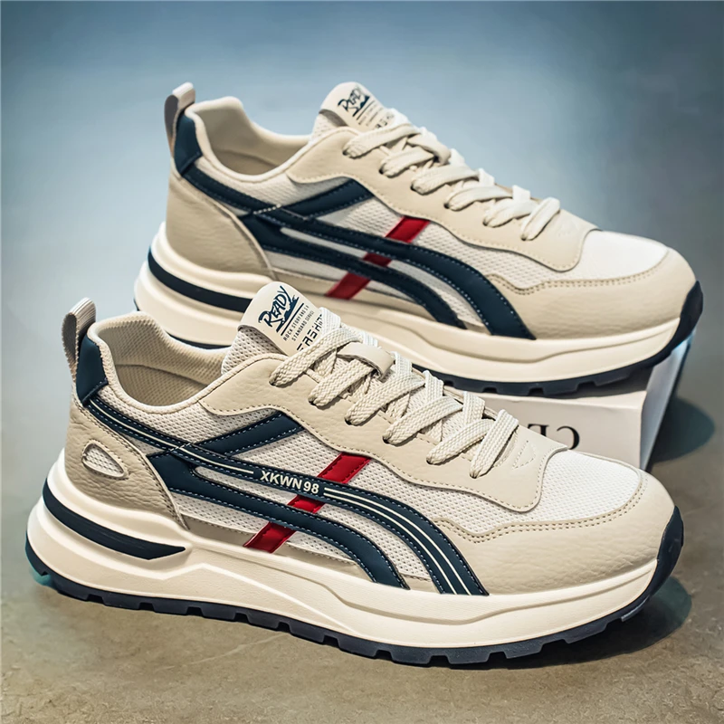Men's Summer Breathable Running Shoes Casual Versatile Anti-slip Soft Bottom Fashionable Sports Sneakers Mesh Inner Material
Men's Summer Breathable Running Shoes Casual Versatile Anti-slip Soft Bottom Fashionable Sports Sneakers Mesh Inner Material
