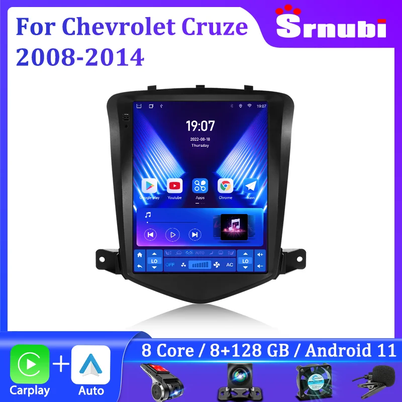 Srnubi 2 Din Android 11 for Chevrolet Cruze J300 2008 - 2014 Car Radio Multimedia Player Stereo Navigation GPS Wireless Carplay
Srnubi 2 Din Android 11 for Chevrolet Cruze J300 2008 - 2014 Car Radio Multimedia Player Stereo Navigation GPS Wireless Carplay