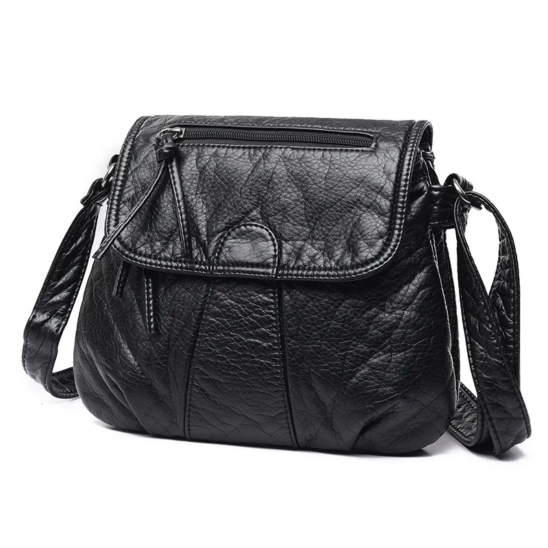Brand Designer Women Messenger Crossbody Bags Soft PU Leather Multiple pockets Shoulder Bag High Quality Fashion female Handbags
Brand Designer Women Messenger Crossbody Bags Soft PU Leather Multiple pockets Shoulder Bag High Quality Fashion female Handbags