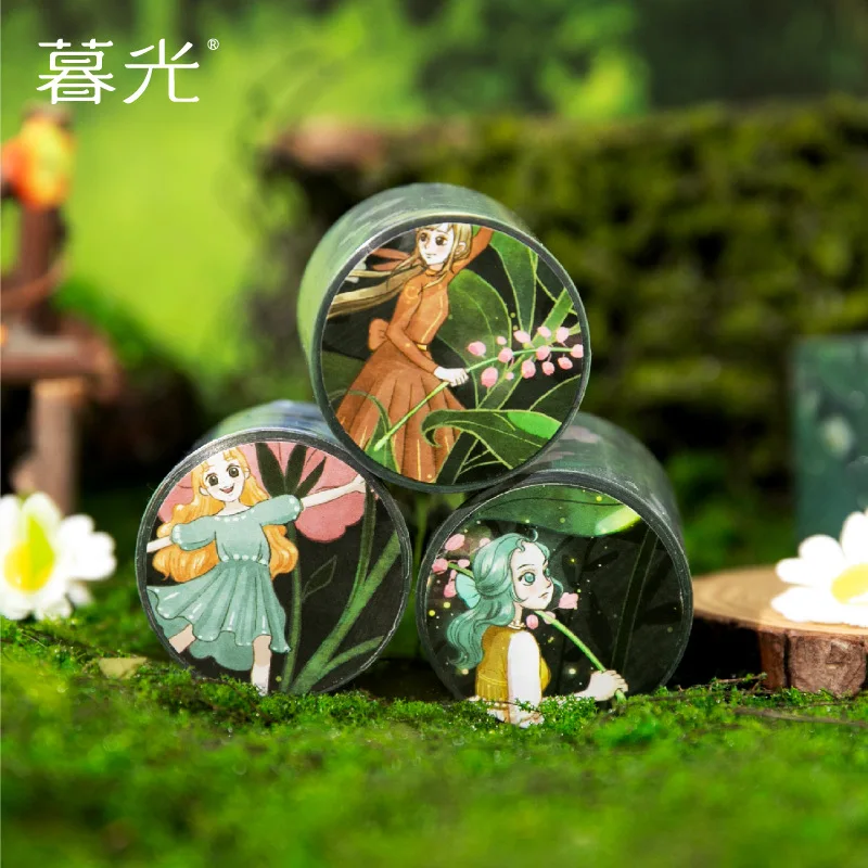 1pcs/1lot Decorative Adhesive Tapes Dream Forest Junk Journal DIY Paper Japanese Masking Scrapbooking Stickers
1pcs/1lot Decorative Adhesive Tapes Dream Forest Junk Journal DIY Paper Japanese Masking Scrapbooking Stickers