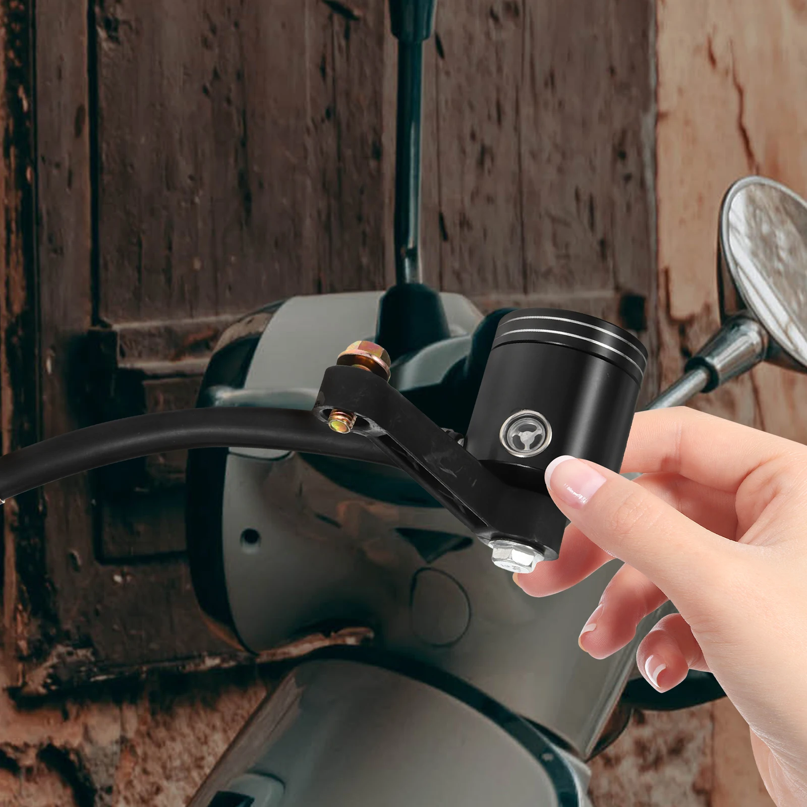 1 set Motorcycle Brake Oil Cup CNC Aluminum Alloy Hydraulic Fluid Reservoir Black 1 Set Direct Push Split Bracket Stylish Simple
1 set Motorcycle Brake Oil Cup CNC Aluminum Alloy Hydraulic Fluid Reservoir Black 1 Set Direct Push Split Bracket Stylish Simple