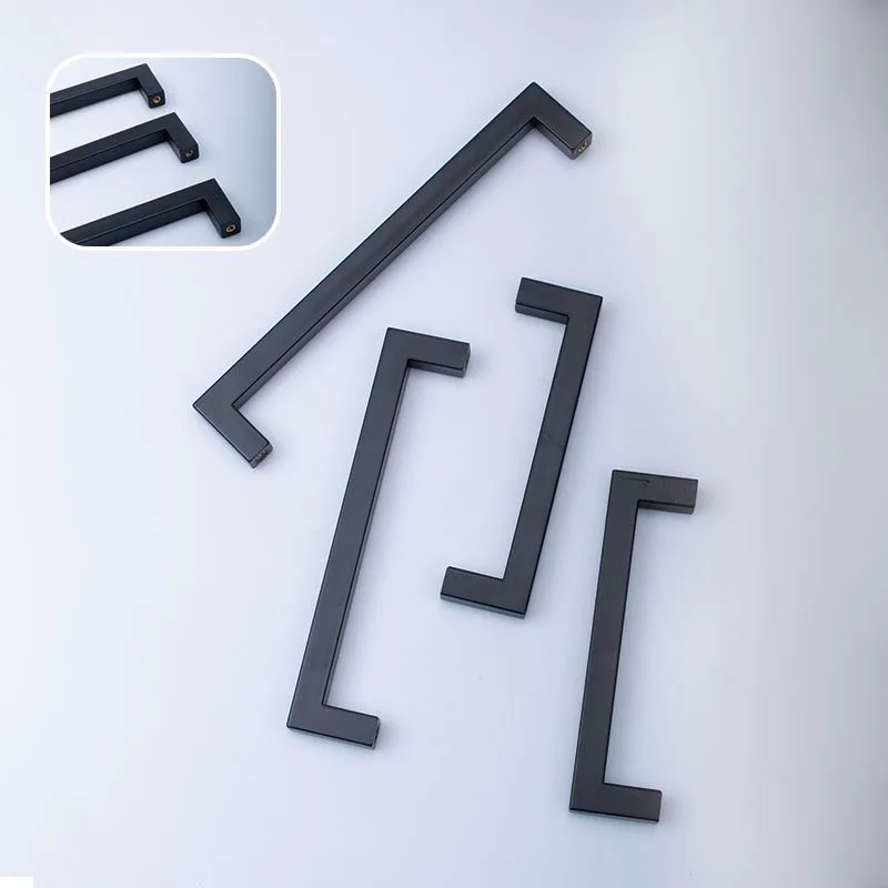 50 мм-160 мм европейская мебельная ручка из нержавеющей стали, черная дверная ручка шкафа, обувной шкаф, ручка винного шкафа, ручка ящика
50 мм-160 мм европейская мебельная ручка из нержавеющей стали, черная дверная ручка шкафа, обувной шкаф, ручка винного шкафа, ручка ящика