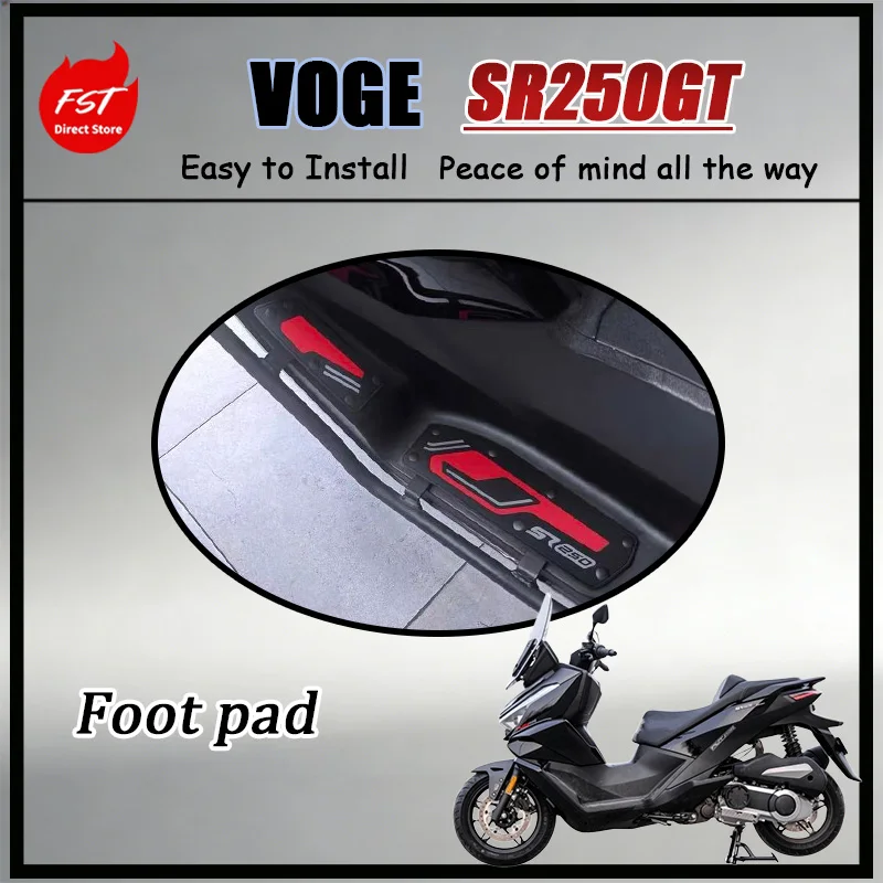 FOR VOGE ADV SR250GT Direct-Fit Anti-Slip Footboard Mat Floor Protector Pad Scooter Rider Footrest Comfort Accessory
FOR VOGE ADV SR250GT Direct-Fit Anti-Slip Footboard Mat Floor Protector Pad Scooter Rider Footrest Comfort Accessory